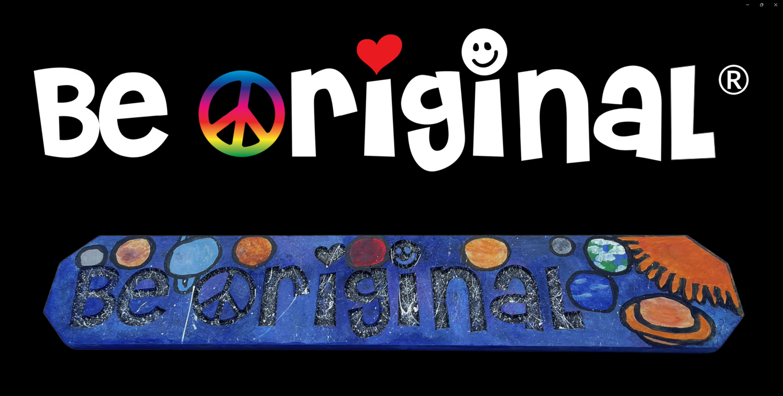 Video describing the Be Original® 31.5” x 5.5” Real Wood Paintable Panel and Art Gift