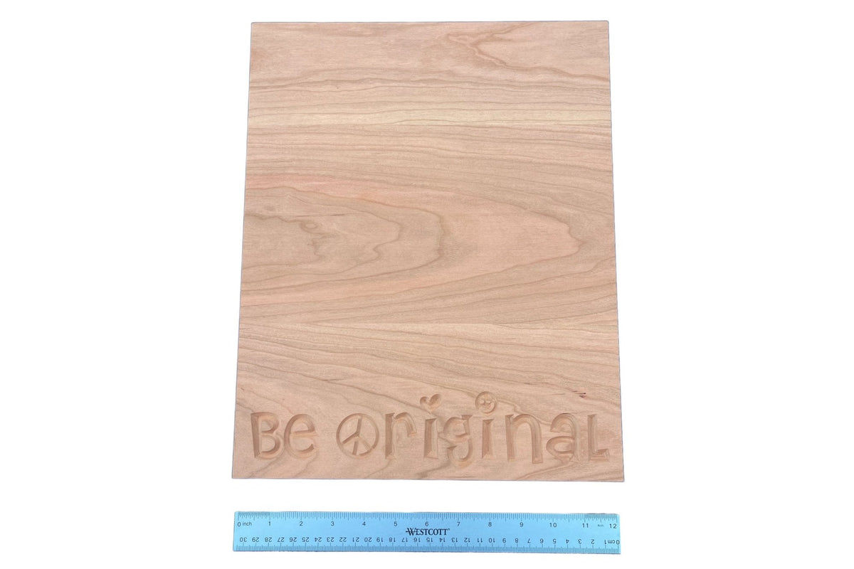Be Original® 12” x 15” Real Wood Paintable Panel and Art Gift - Shart.com