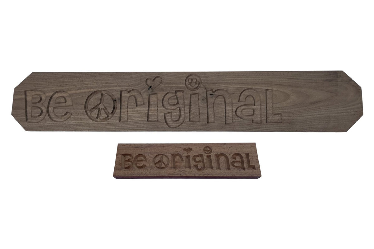 Be Original® Jr. 3&quot;x12&quot; Real Wood Paintable Panel and Art Gift - Shart.com