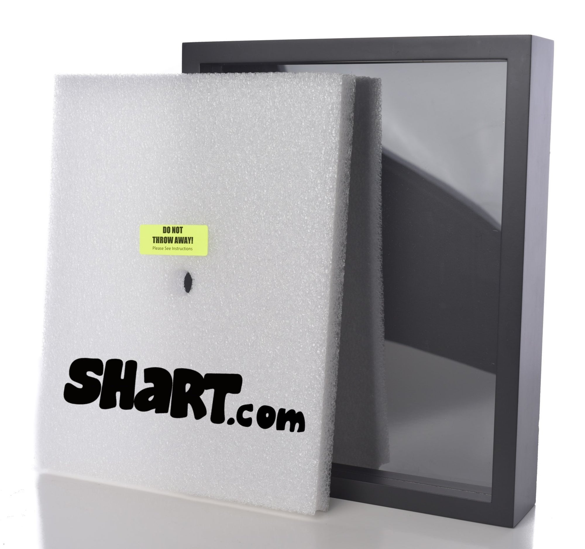 Shart Original T-Shirt Frame Display Case (Black) 11x14 